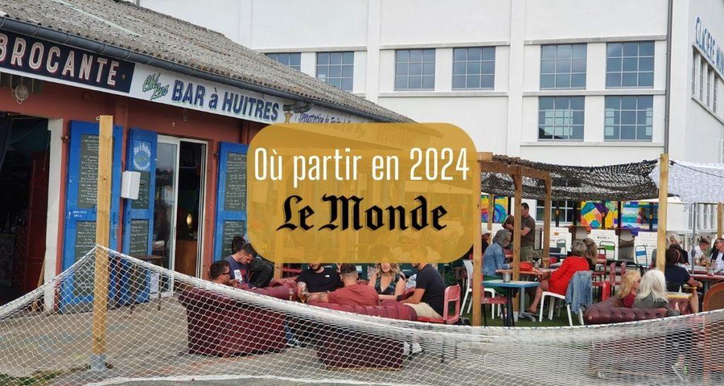bar à Étel en été